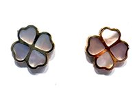 Ohrringe CP gioielli Dame 9K in Gelbgold Madreperla 9K QUADRIFOGLI M.PER CP UQ/N 0.90 G